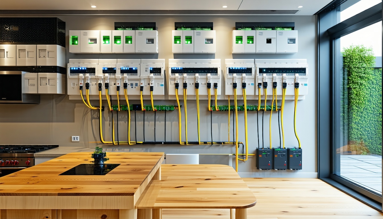 Energy-efficient electrical installation design
