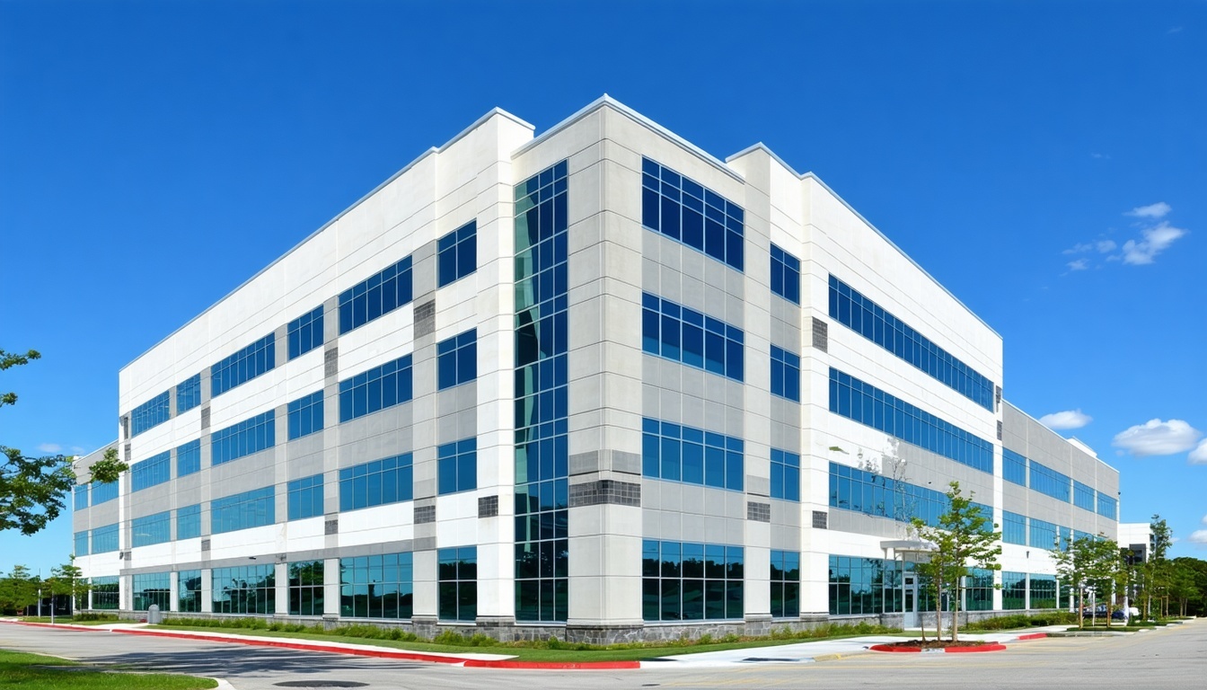 Logo of a commercial office building